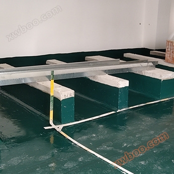 Base de concreto para tanques de água