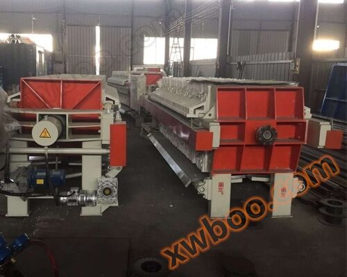 Hydraulic box filter press