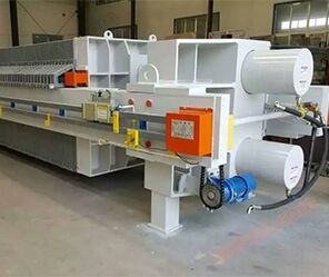 Closed frame filter press